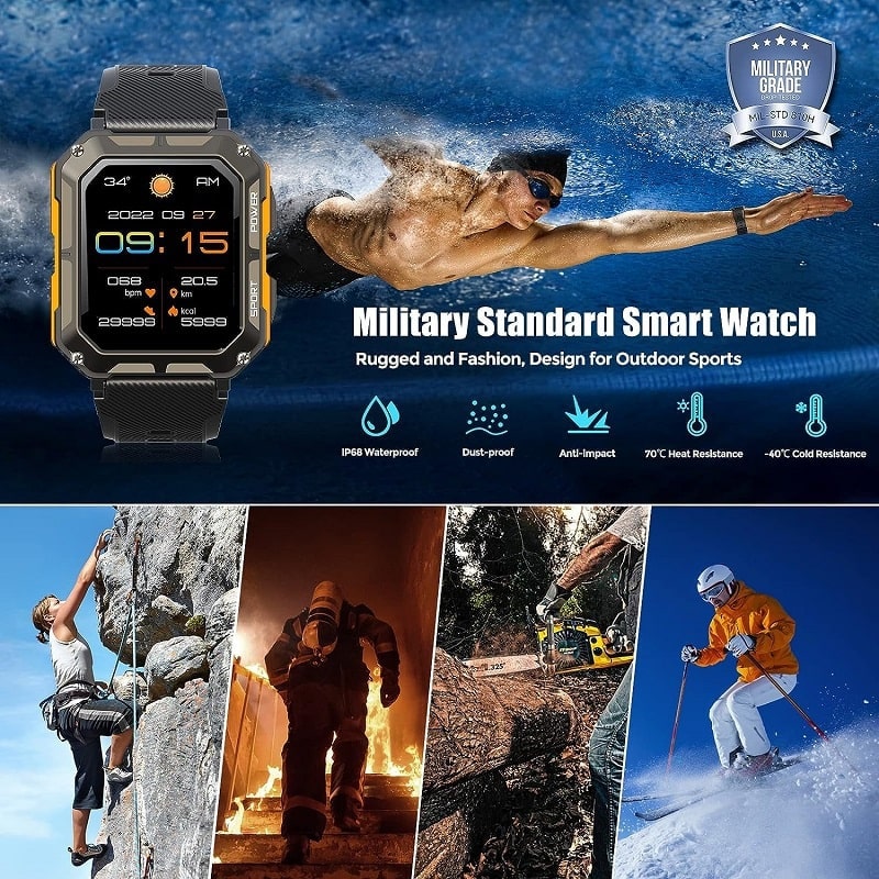 The Indestructible Smartwatch ARMOR Magic Klik